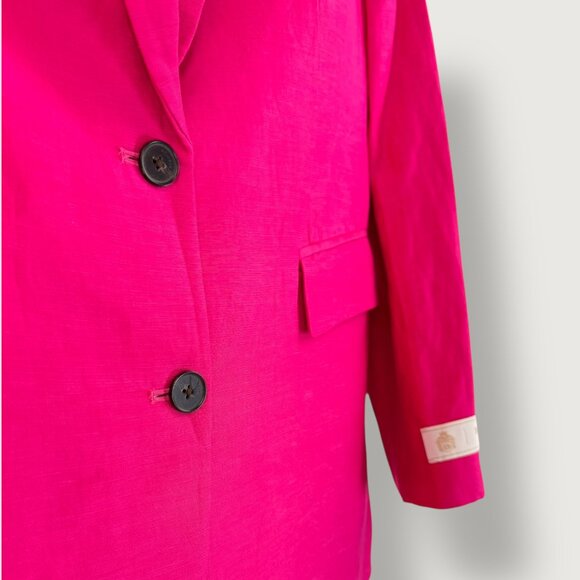 Babaton | XXS | Agency Blazer | Eros Pink | Barbiecore | Quiet Luxury | Preppy - Picture 4 of 16